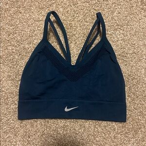 Blue Nike Sports Bra